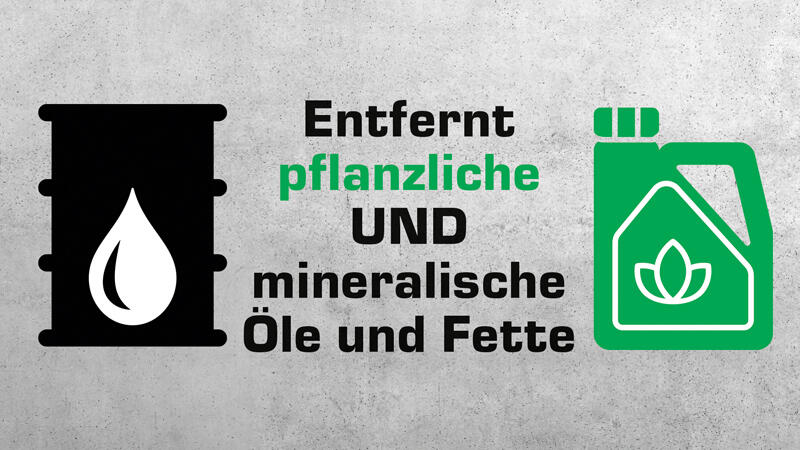 TecLine Ölflecken-Entferner für Beton, Estrich, Klinker, Verbundstein, Naturstein