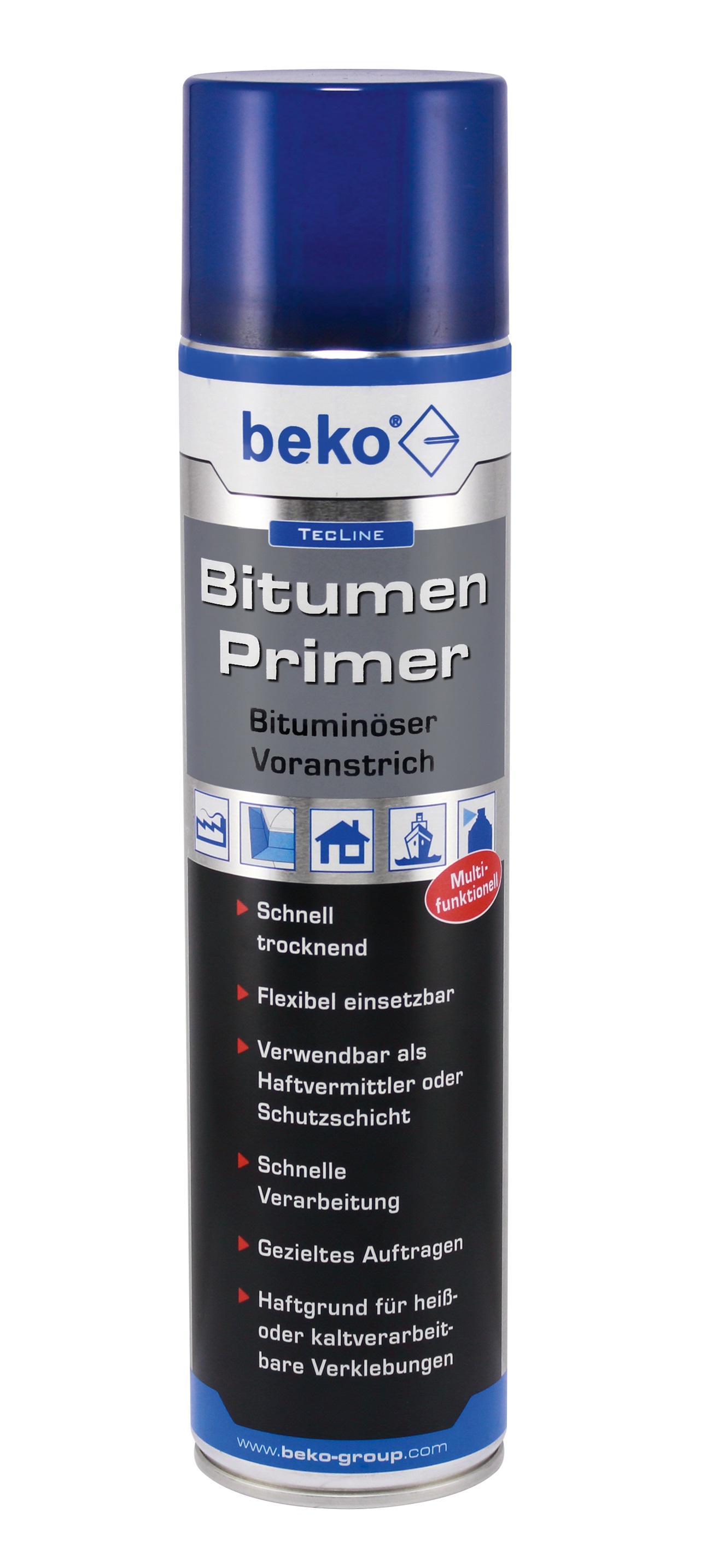 TecLine Bitumen Primer Spary 600 ml Dose | Bituminöser Voranstrich