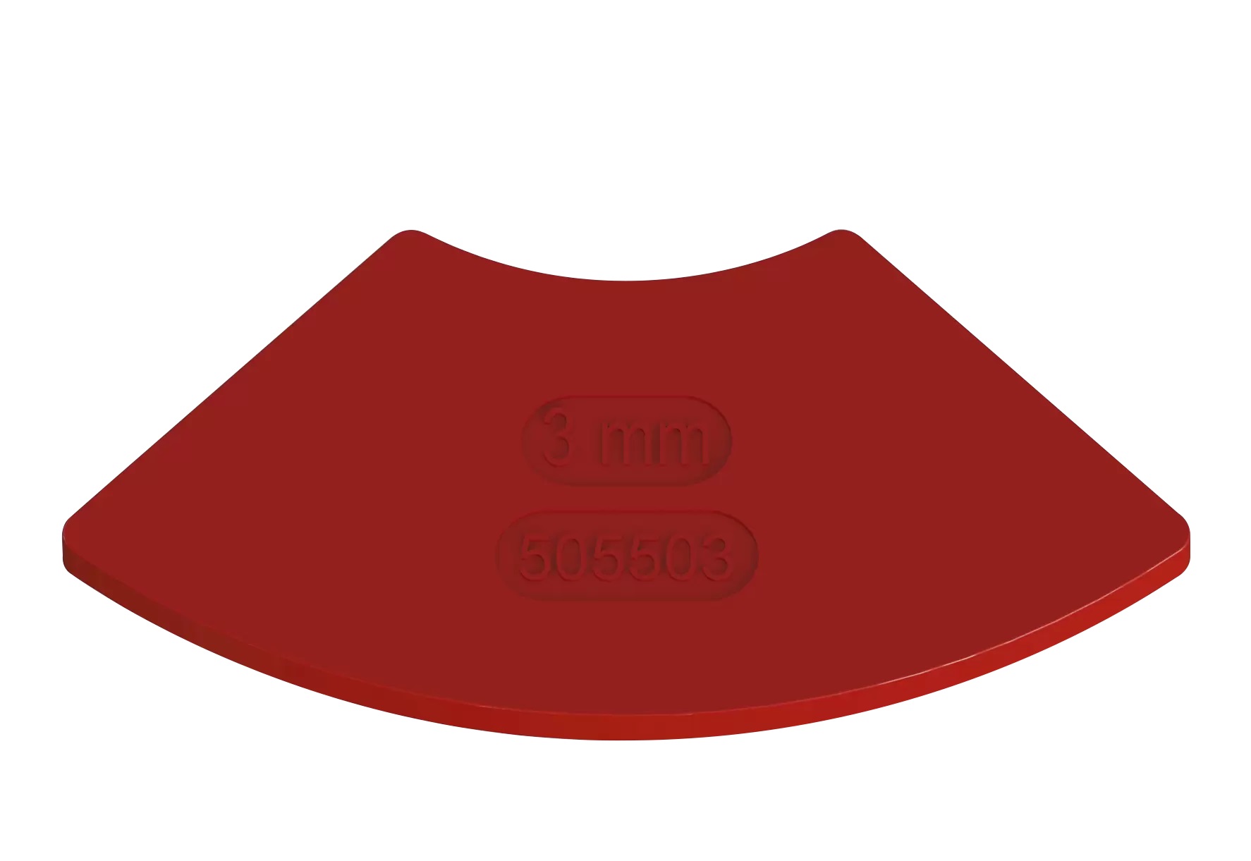 TERRASYS Abstandsplättchen 3 mm, rot