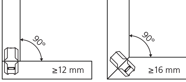 Clamex P-10 Wiederlösbarer Möbelverbinder für Materialstärken ab 12 mm