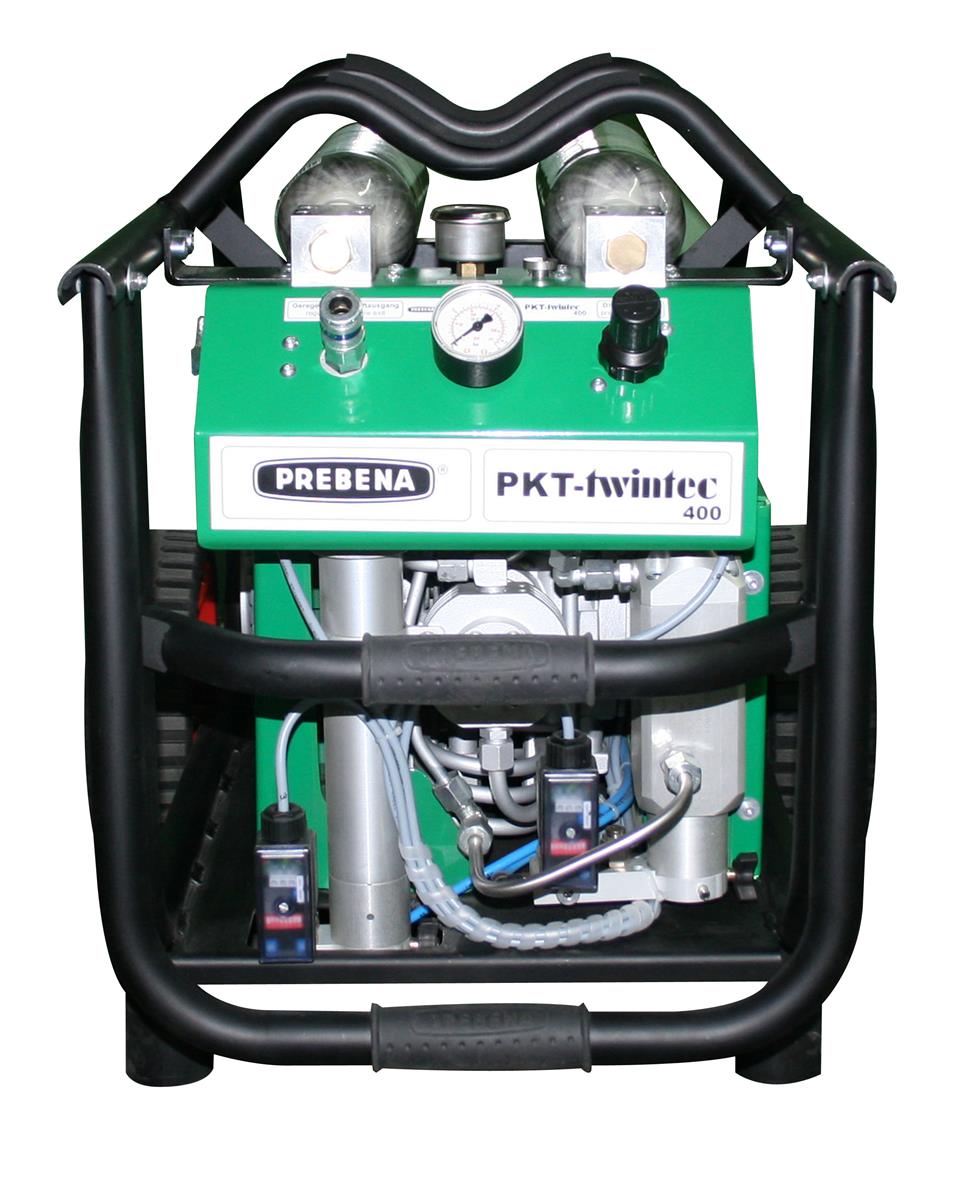Prebena PKT-Twintec 400 für Druckluftkartuschen und Kompressor bis 10 bar