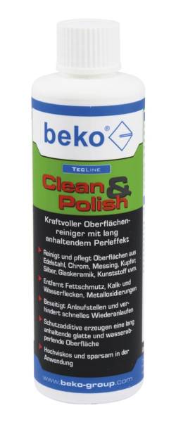 TecLine Clean & Polish 250 ml Edelstahl Oberflächenreiniger